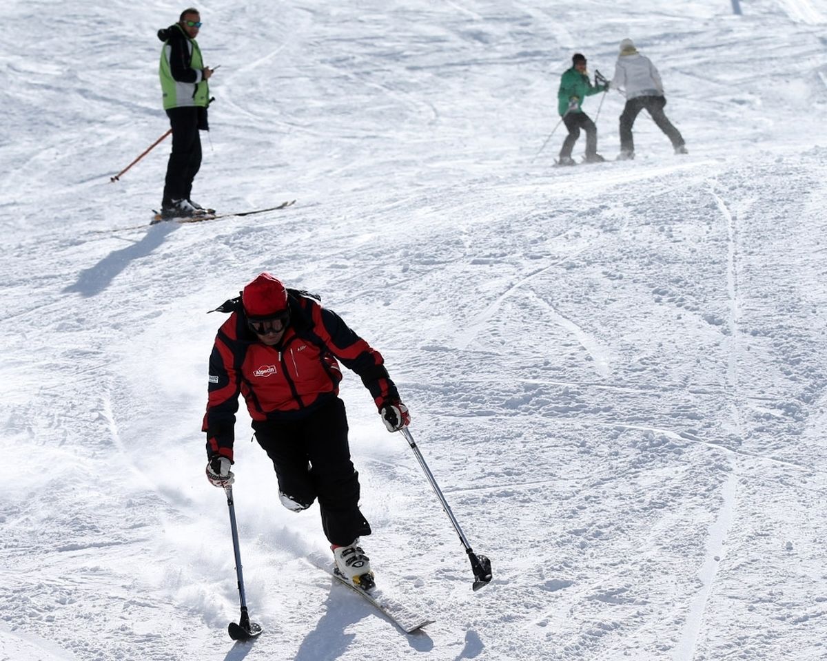 برگزاری اردوی آماده سازی تیم ملی اسکی جانبازان و معلولین 