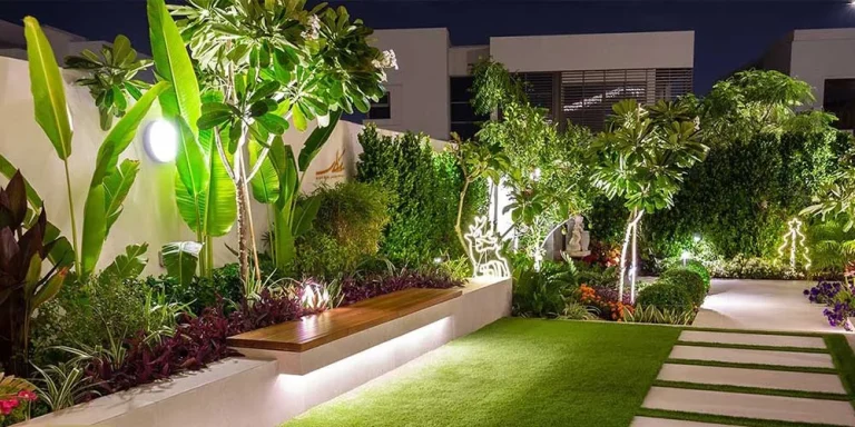 محوطه سازی ویلاهای کوچک