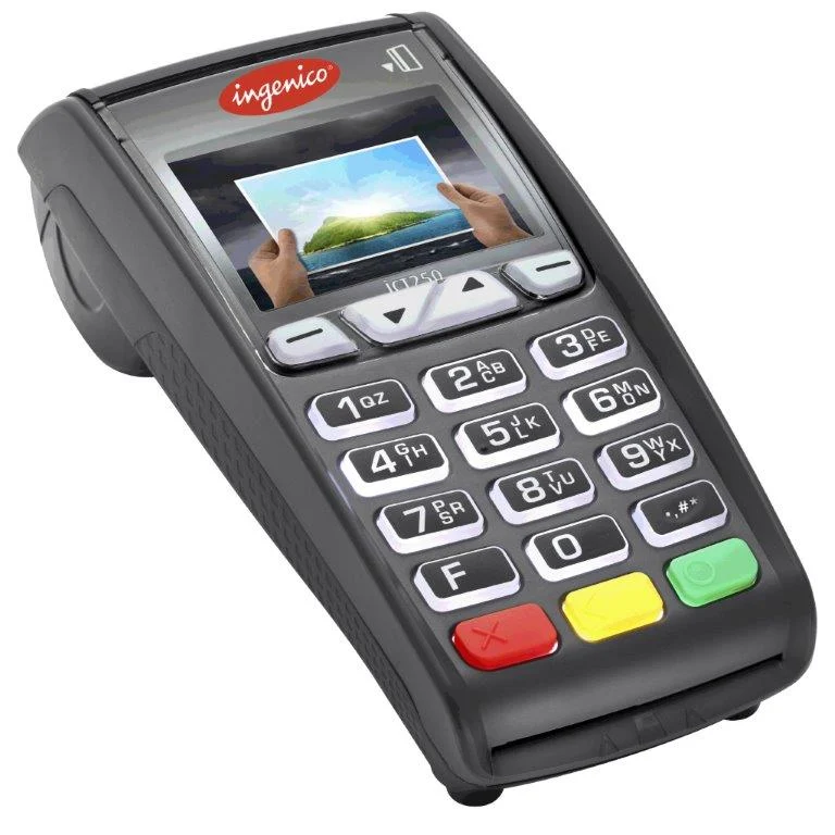 The first electronic card terminals